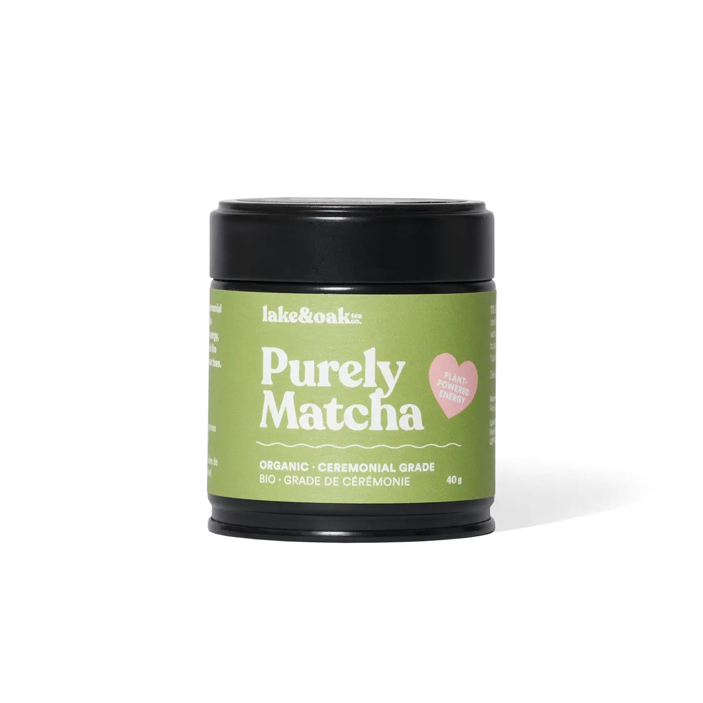 Purely Matcha - Organic Ceremonial Grade Matcha, 30g, Tin