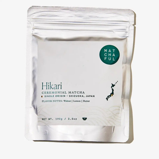 Hikari - Single Origin Ceremonial Matcha, 100g, Bag
