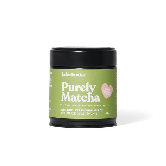 Purely Matcha - Organic Ceremonial Grade Matcha, 30g, Tin